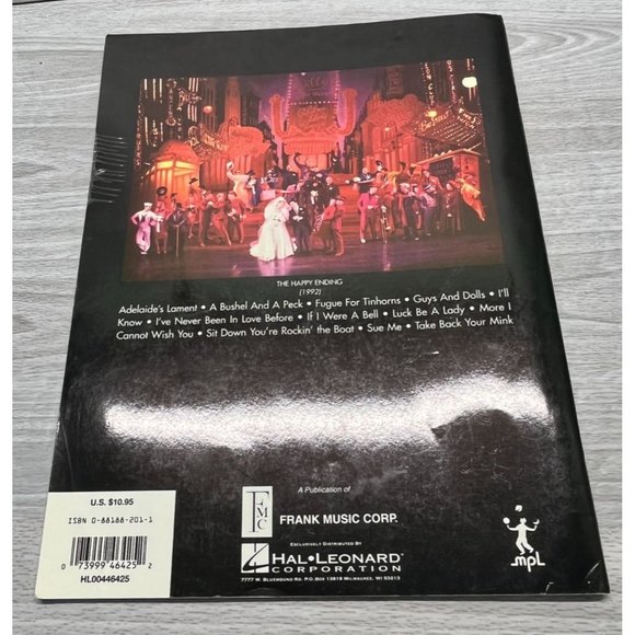 Guys and Dolls Vocal Selections by Frank Loesser Piano Sheet Music 12 Songs - Picture 4 of 6
